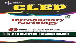 [Read] CLEP Introductory Sociology (CLEP Test Preparation) Popular Online