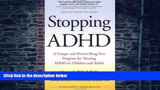 Big Deals  Stopping ADHD  Best Seller Books Best Seller
