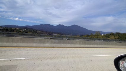 4K video: saddleback mountain in Southern California USA