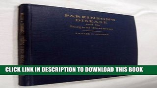 [PDF] Parkinson s disease and its surgical treatment Full Colection