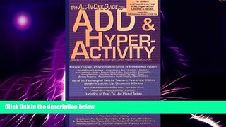 Big Deals  The All-in-One Guide to ADD   Hyperactivity (Attention Deficit Disorder)  Best Seller