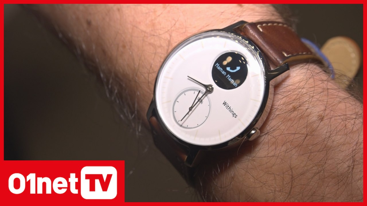 La nouvelle montre Withings : la Steel HR - IFA 2016
