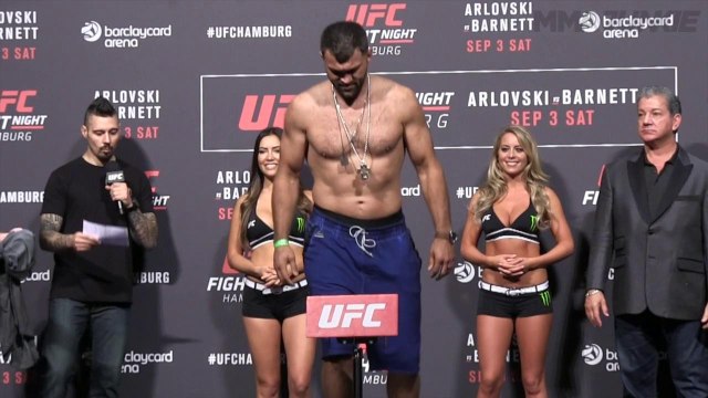 UFC Fight Night 93 headliners Andrei Arlovski and Josh Barnett face-off