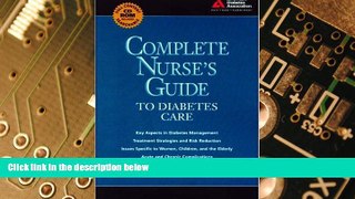 Big Deals  Complete Nurse s Guide to Diabetes Care  Best Seller Books Best Seller