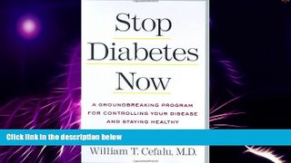 Must Have PDF  Stop Diabetes Now: A Groundbreaking Program for Controlling Your Disease and