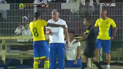Pierre-Emerick Aubameyang Goal - Sudan 1-1 Gabon (CAF Qualification) 02/09/2016 HD