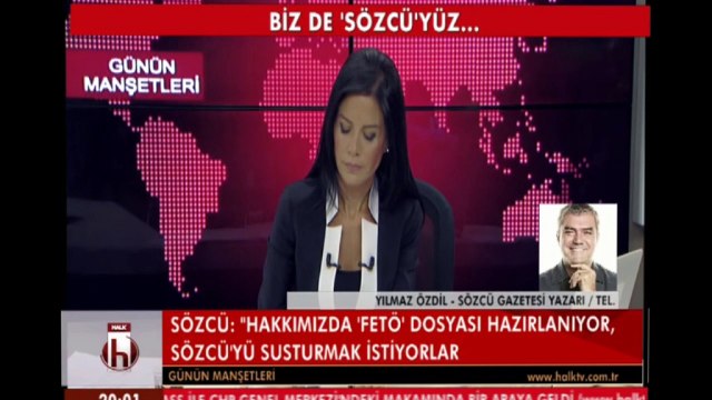 Metin Yılmaz’ın katıldığı canlı yayına Sözcü Yazarı Yılmaz Özdil de katıldı.