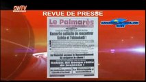 REVUE DE PRESSE - CONGOWEB TV  DU 02 SEPTEMBRE 2016: Kamerhe sollicite de rencontrer Kabila & Tshisekedi