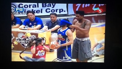 Justin Melton Funny Dunk 2015 PBA All Stars