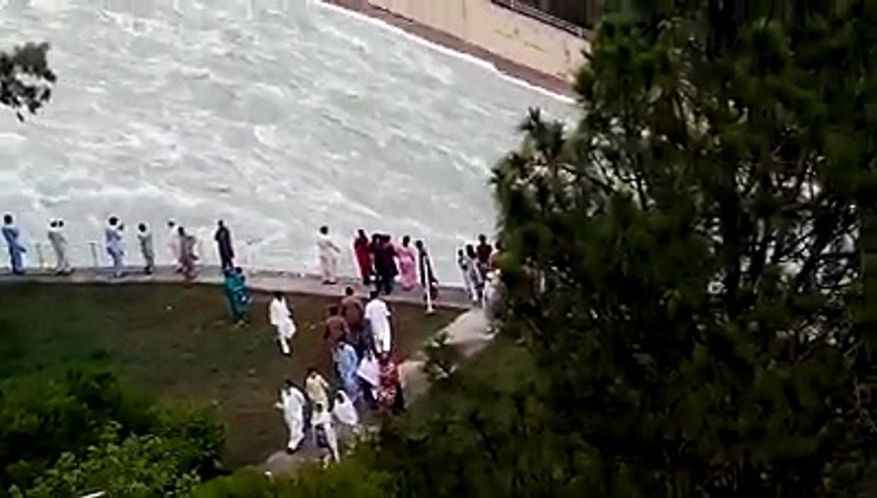 A Breath taking view of Tarbela Spillways Pakistan
