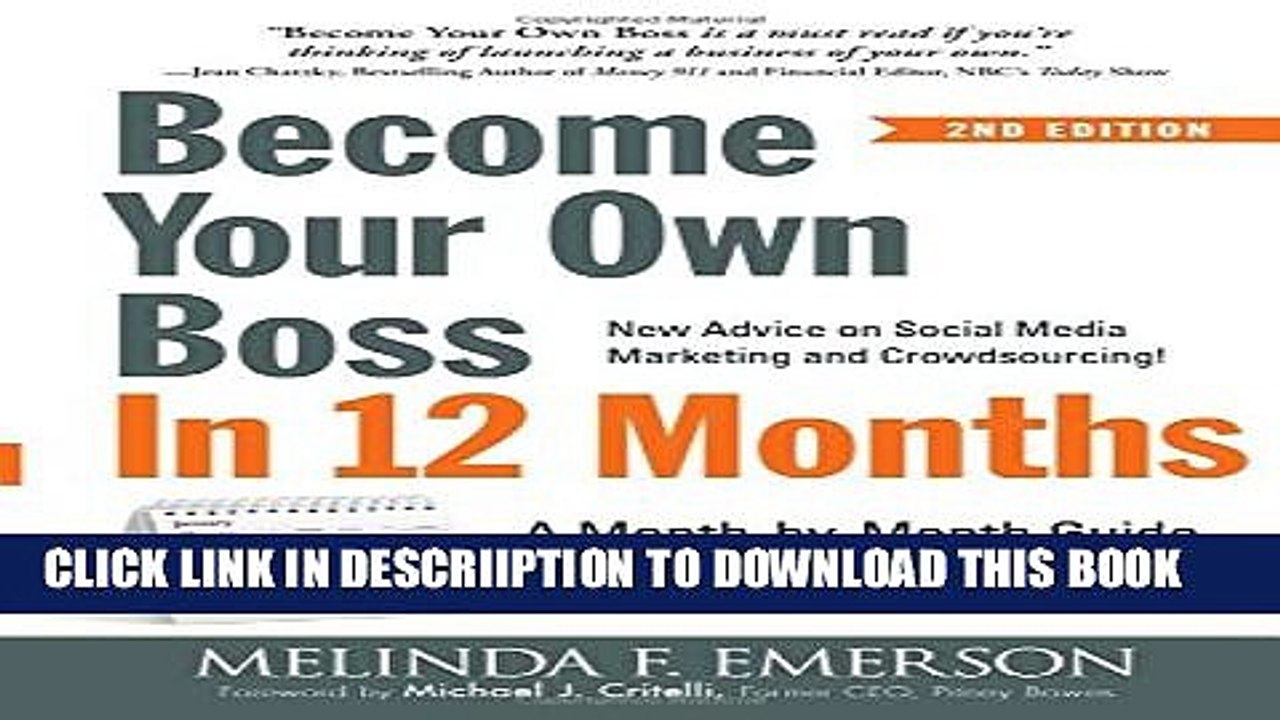[PDF] Become Your Own Boss in 12 Months: A Month-by-Month Guide to a Business that Works Popular