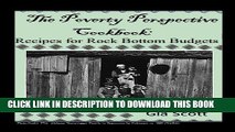 Collection Book The Poverty Perspective Cookbook: Recipes for Rock Bottom Budgets