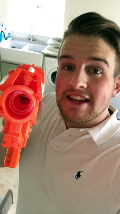 Ben Phillips |  Nerf PRANK gone wrong!