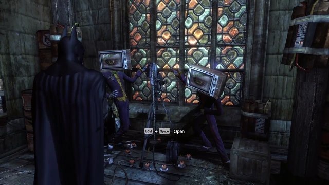 Batman Arkham City Jokerova Základna 02 Lets Play Gameplay CZ