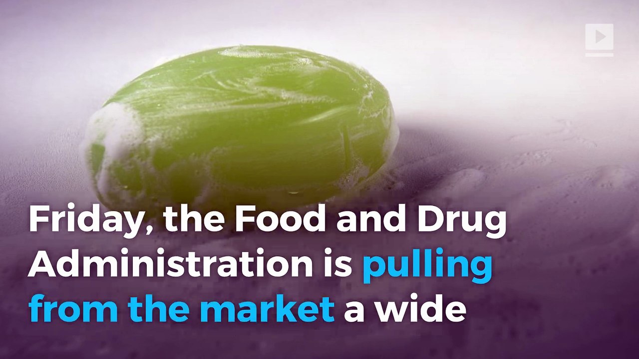 FDA bans 19 chemicals used in antibacterial soaps