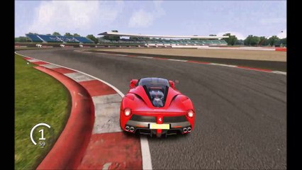 Ferrari LaFerrari (Electric Mode), Silverstone Circuit, Assetto Corsa, i5 4690, R7 370