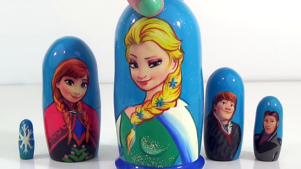 Disney FROZEN Nesting Dolls with Surprise Toys, Funko Pop, Shopkins, Tsum Tsum / TUYC