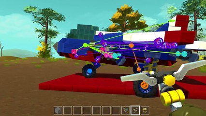 UN AVION DE CHASSE QUI DÉCHIRE ! - Scrap Mechanic ! #Ep30