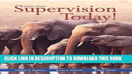 [PDF] Supervision Today! (8th Edition) Popular Colection
