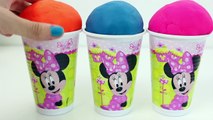Minnie Mouse Ice Creams Minnie Mouse Play-Doh Eggs Surprise Eggs Peppa Pig Masha and The Bear Videos