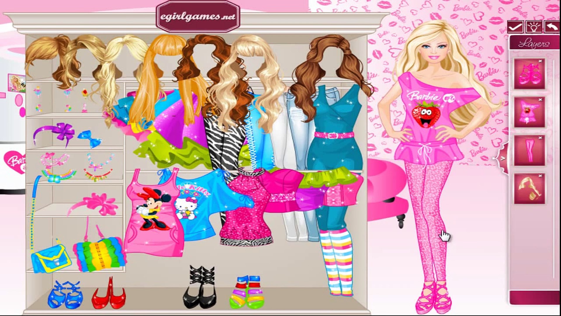 Jogo de Vestir a Barbie Girl Style - Game Barbie Style