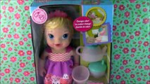 Baby Alive Teacup Surprise Baby Doll! Tea Party With Baby Alive! Doll Drinks Wets!Color Changer
