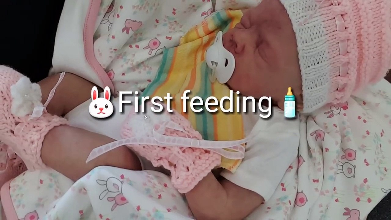 First Formula Feeding Full Body SILICONE Baby Doll! Real Life Like Baby Doll! Newborn Baby Sounds!