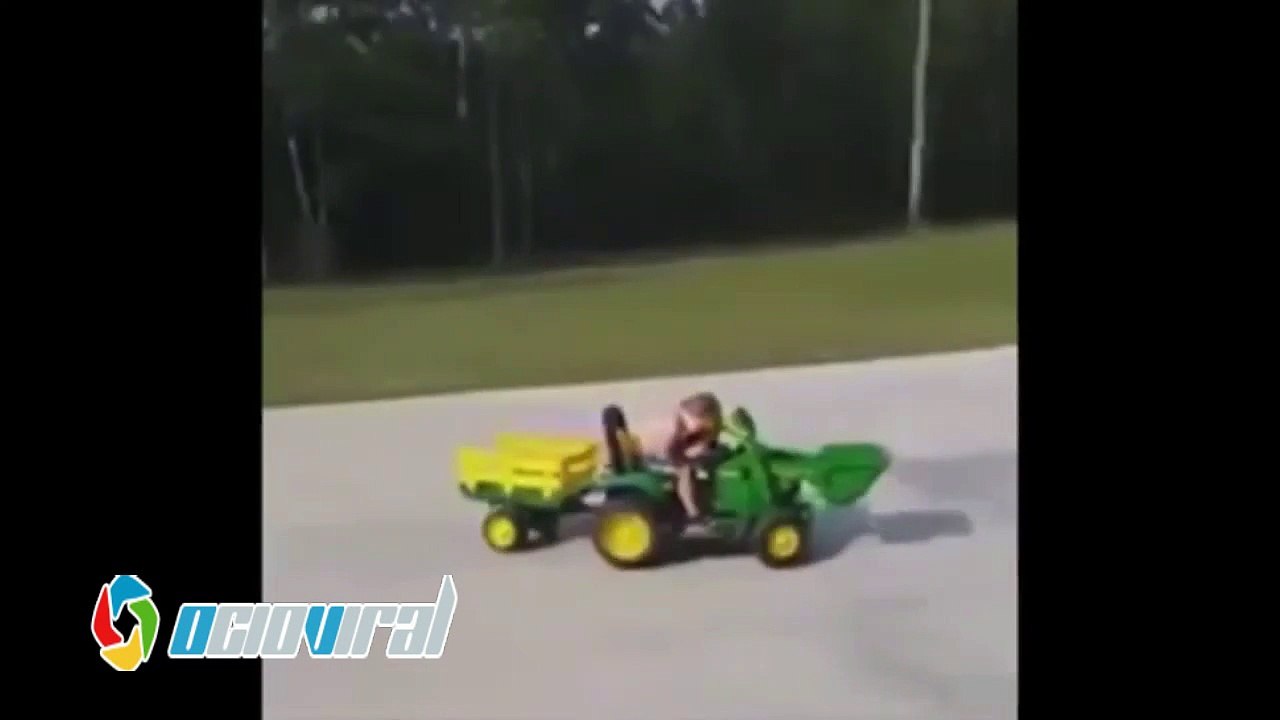Tractorista dormido