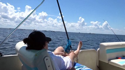 Scalloping, enjoying weather