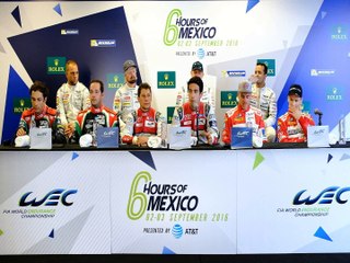 2016 6 Hours of Mexico - Qualifying Press Conference