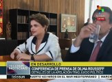 Rousseff: Legisladores buscarán absolver a Eduardo Cunha