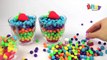 Play doh surprise rainbow Dippin Dots Ice Cream Sundaes full of Shopkins by DTSE The Ditzy Channel