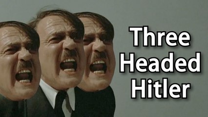 The three headed Hitler