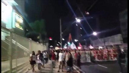 Protesto contra Temer em Vitória