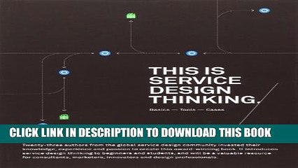 [PDF] This is Service Design Thinking: Basics, Tools, Cases Popular Online