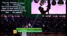 ALEJANDRO FERNANDEZ EXTERNA SUS SENTIMIENTOS POR EL FALLECIMIENTO DE JUAN GABRIEL 02/09/2016