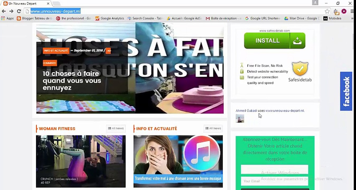 présentation de meilleur site web un nouveau départ