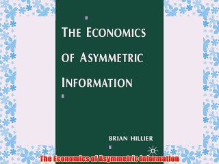 Unlock the Secrets of Asymmetric Information in Economics 📘