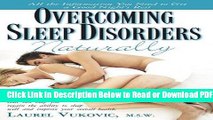 [Get] Overcoming Sleep Disorders Naturally Free Online