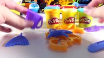 Play and Learn Colours with Play Doh Fish with Ice Cream Bell and Play Doh Cakes, Play Doh Cookies