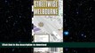 FAVORIT BOOK Streetwise Melbourne Map - Laminated City Center Street Map of Melbourne, Australia -