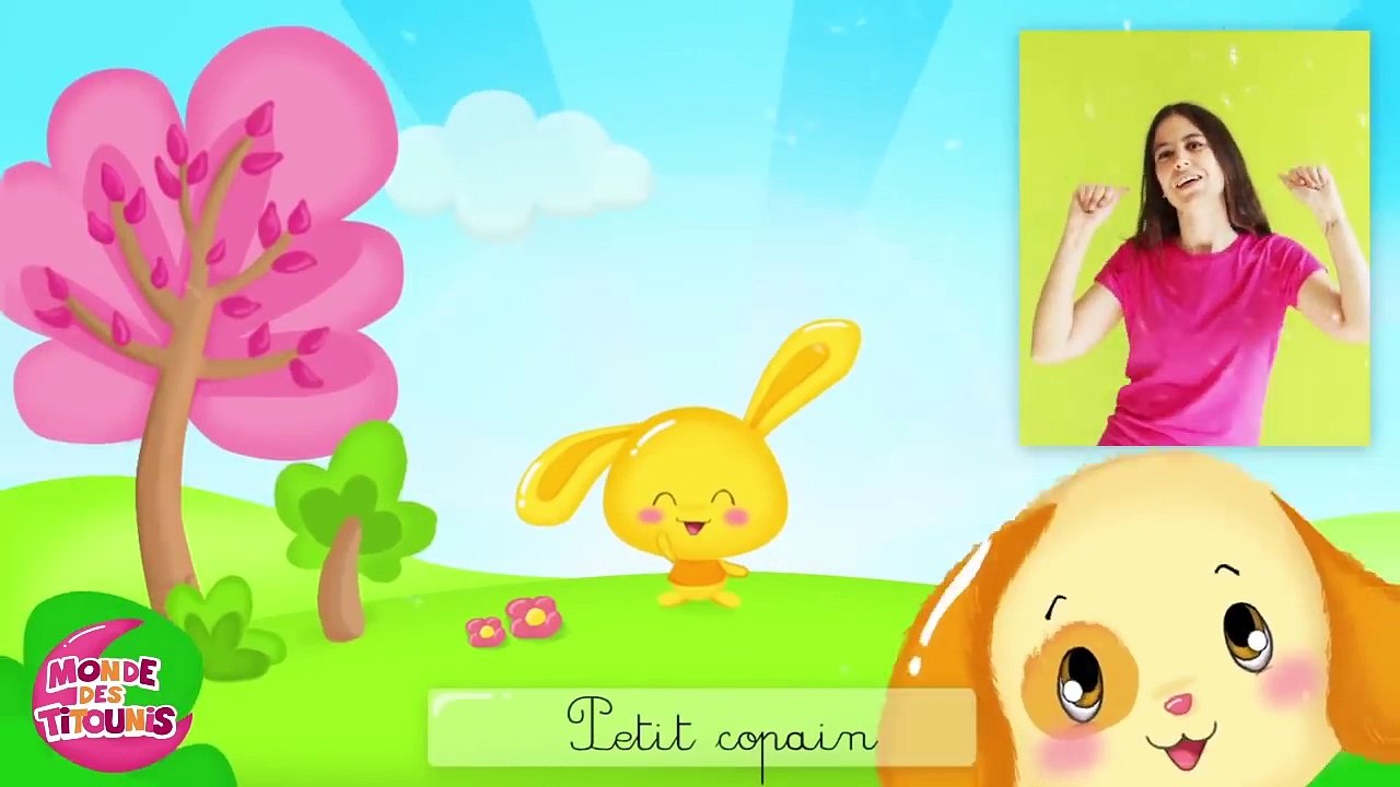 La comptinette de la vache - Petites comptines à gestes pour bébés