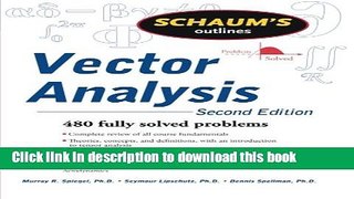 Read Vector Analysis, 2nd Edition  Ebook Online