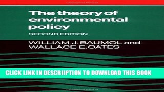[New] The Theory of Environmental Policy Exclusive Online