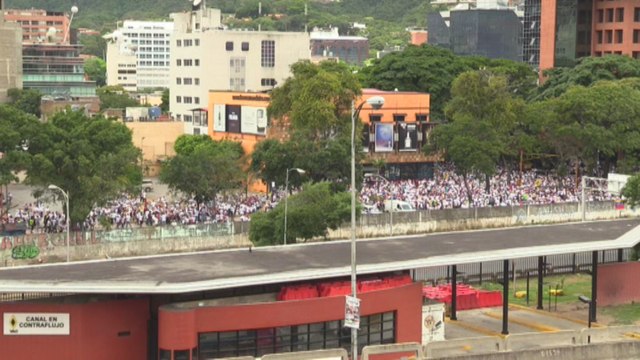 MUD afirma que 1.100.000 personas marcharon en la Toma de Caracas