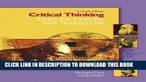 [PDF] Critical Thinking: Learn the Tools the Best Thinkers Use, Concise Edition Popular Online