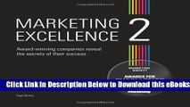 [Reads] Marketing Excellence 2: Award-winning Companies Reveal the Secret of Their Success Online