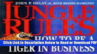 [PDF] Jungle Rules: How to be a Tiger in Business Free New