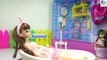 Đồ chơi trẻ em Búp bê Lelia tắm bồn tắm men sứ cùng búp bê Baby Doll Kids toy