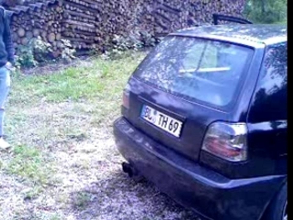 Golf 3 remus soundcheck